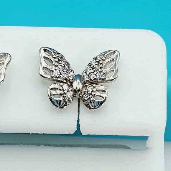 "925 Sterling Silver CZ Beautiful Earrings for Women, 1USPAR4238 - Picture 11 of 11